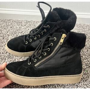 Cougar Doublin women's suede zipper boots women's size 6